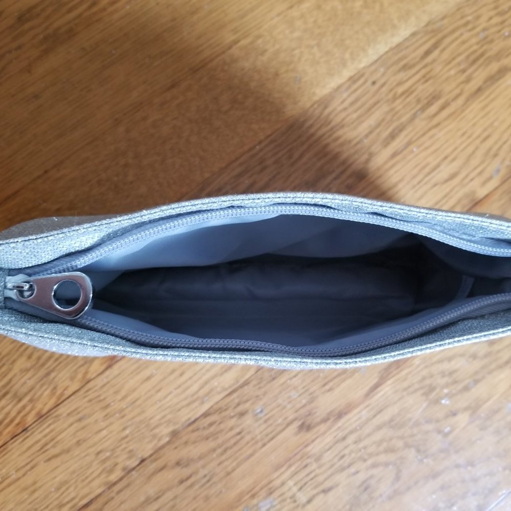Silver Sparkly Makeup Bag - Picture 5 of 8